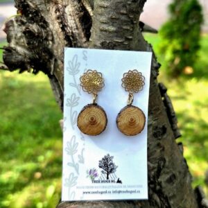 Natural Grain Dangle